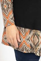 Plus Size Tunika med Dragkedja - Avslappnad Stil