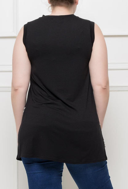 Plus Size Floral Tunic