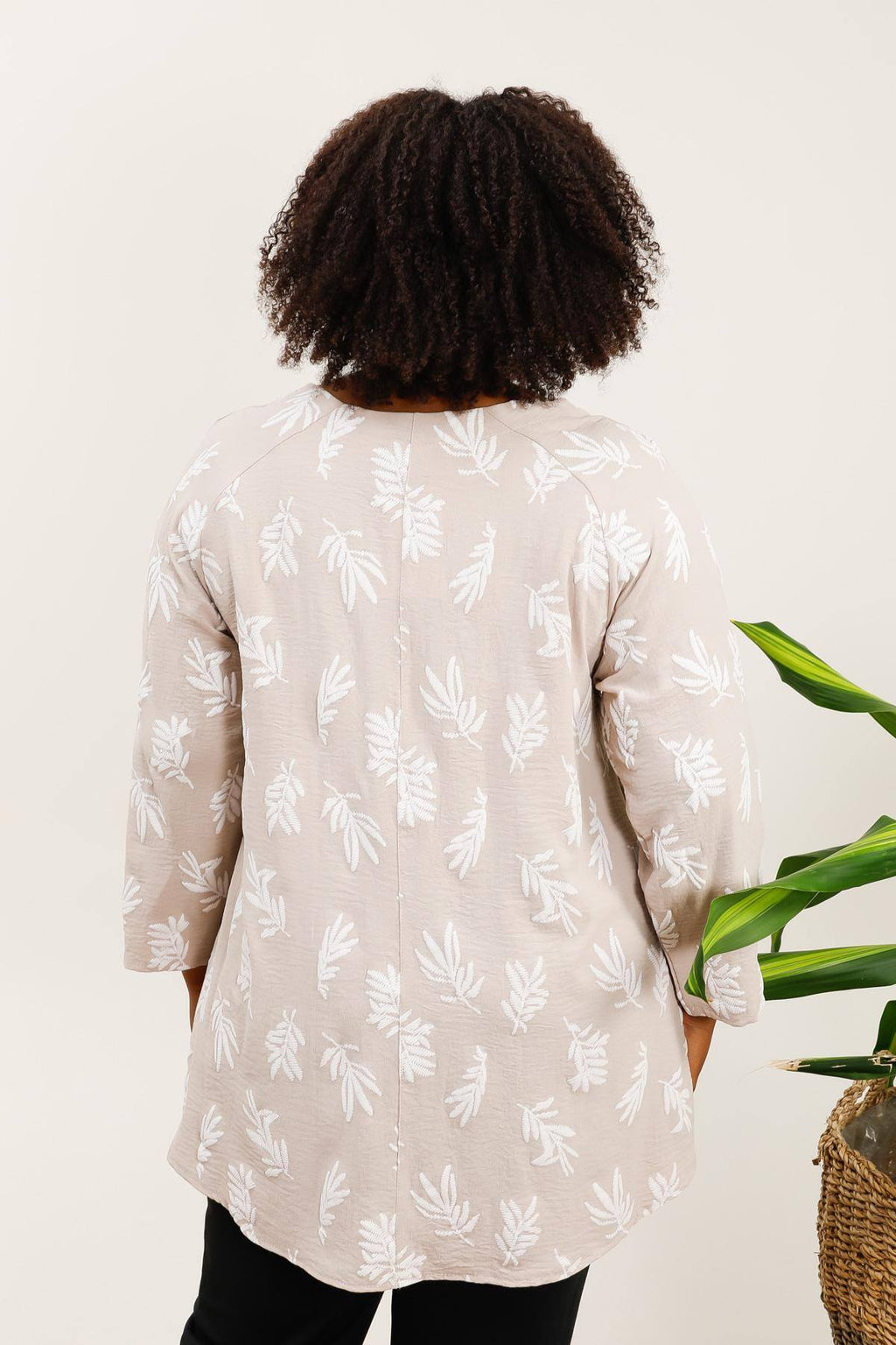 Plus Size Tunic i Stor Storlek