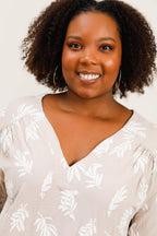 Plus Size Tunic i Stor Storlek