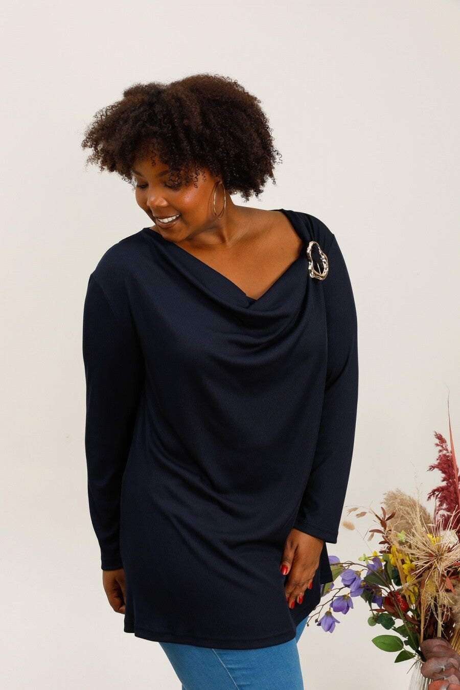 Plus size tunic i Stor Storlek