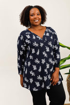 Plus Size Tunic i Stor Storlek