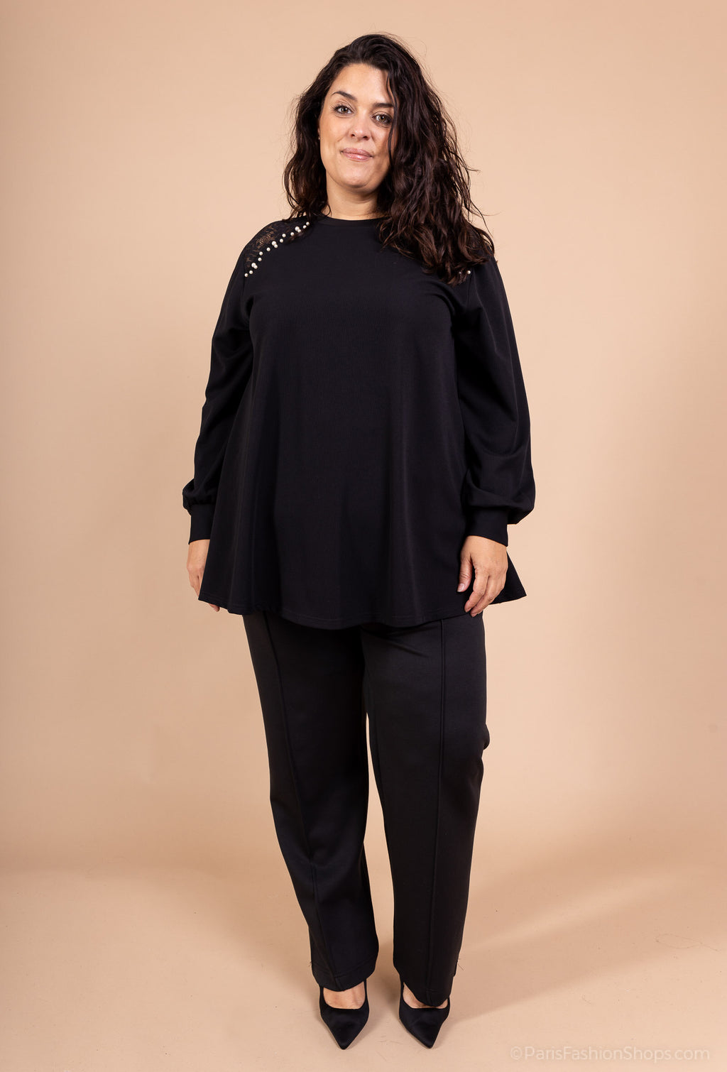 Plus size tunic i Stor Storlek