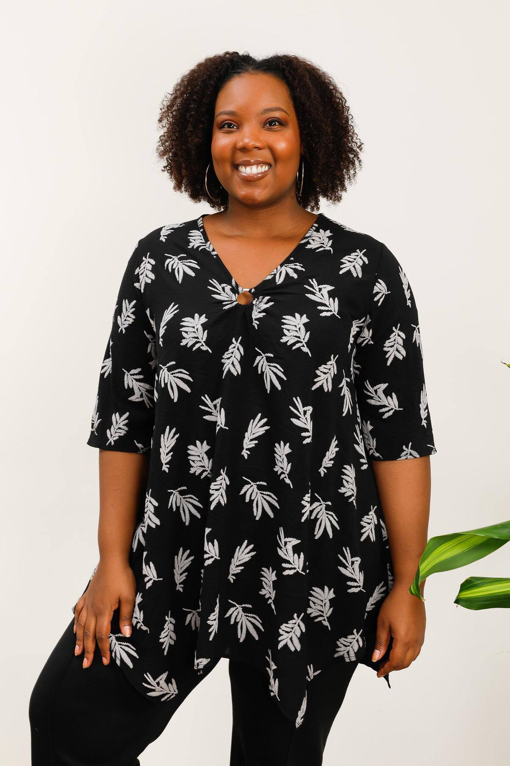 Plus size tunic i Stor Storlek