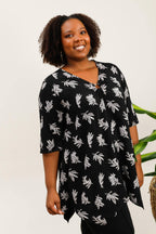 Plus size tunic i Stor Storlek