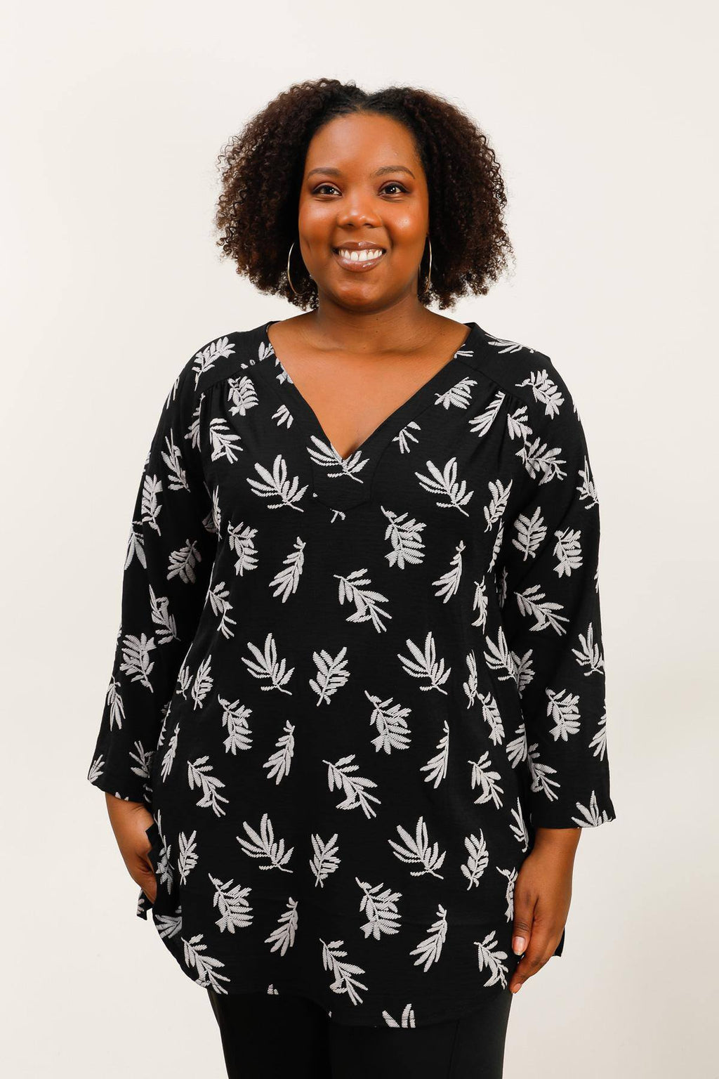 Plus size tunic i Stor Storlek