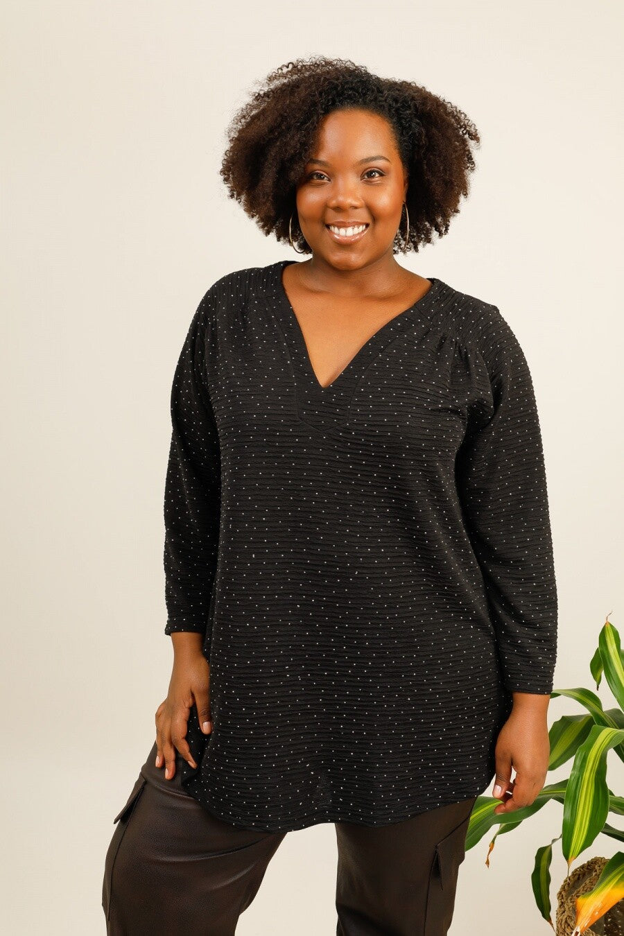 Plus size tunic i Stor Storlek