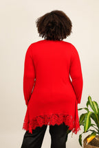 Plus size tunic i Stor Storlek