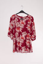 Plus Size Printed tunic