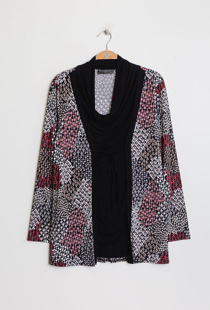 Plus Size Printed Tunic för Stora Kvinnor