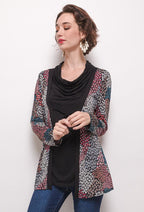Plus Size Printed Tunic