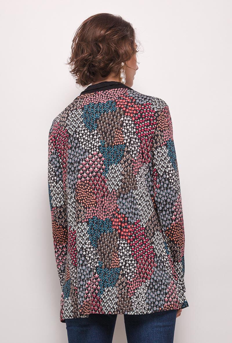 Plus Size Printed Tunic för Stora Kvinnor