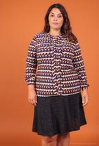 Plus Size Printed tunic