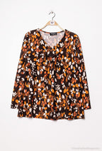 Plus Size Printed tunic