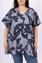 Plus Size Printed Tunic