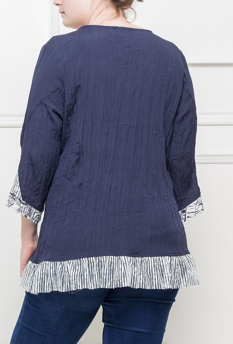 Plus Size Ruffle Tunic