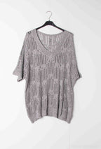 Elegant Plus Size Tunic i Viskos