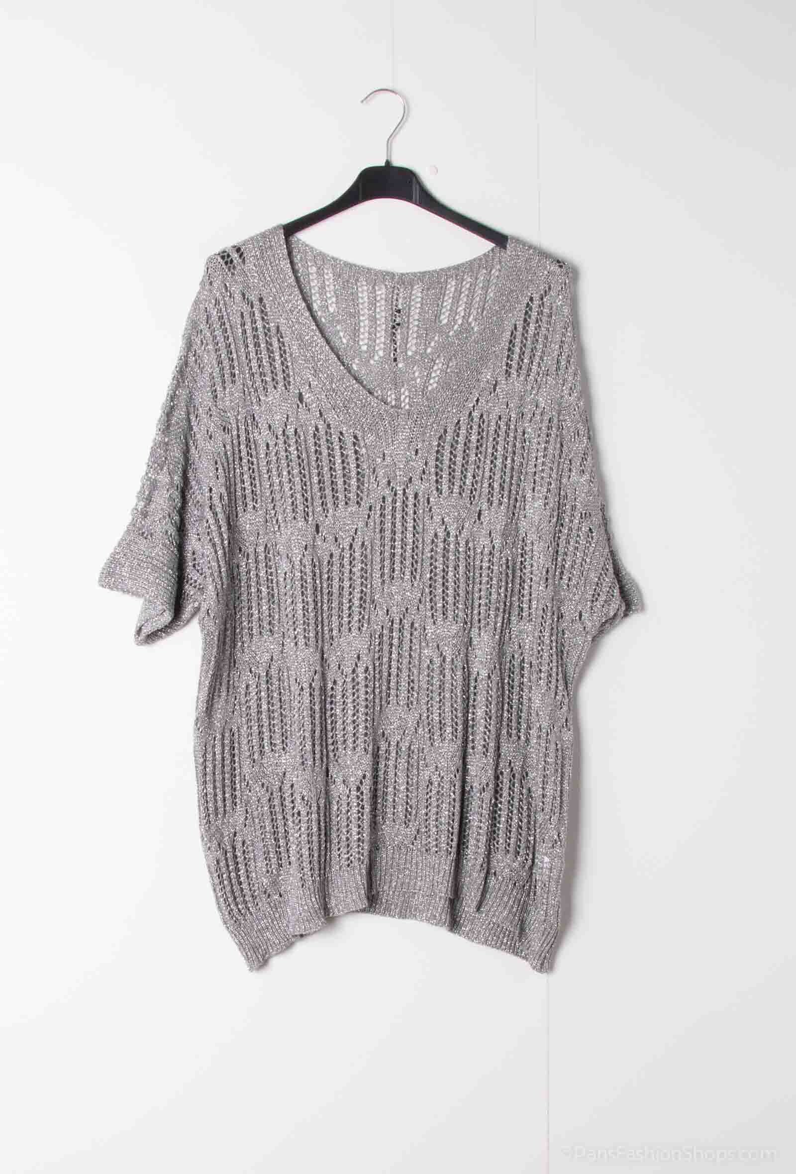 Elegant Plus Size Tunic i Viskos