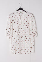 Plus Size Tunika i 100% Bomull