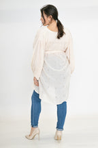 Plus Size Tunika i Bomull och Lin