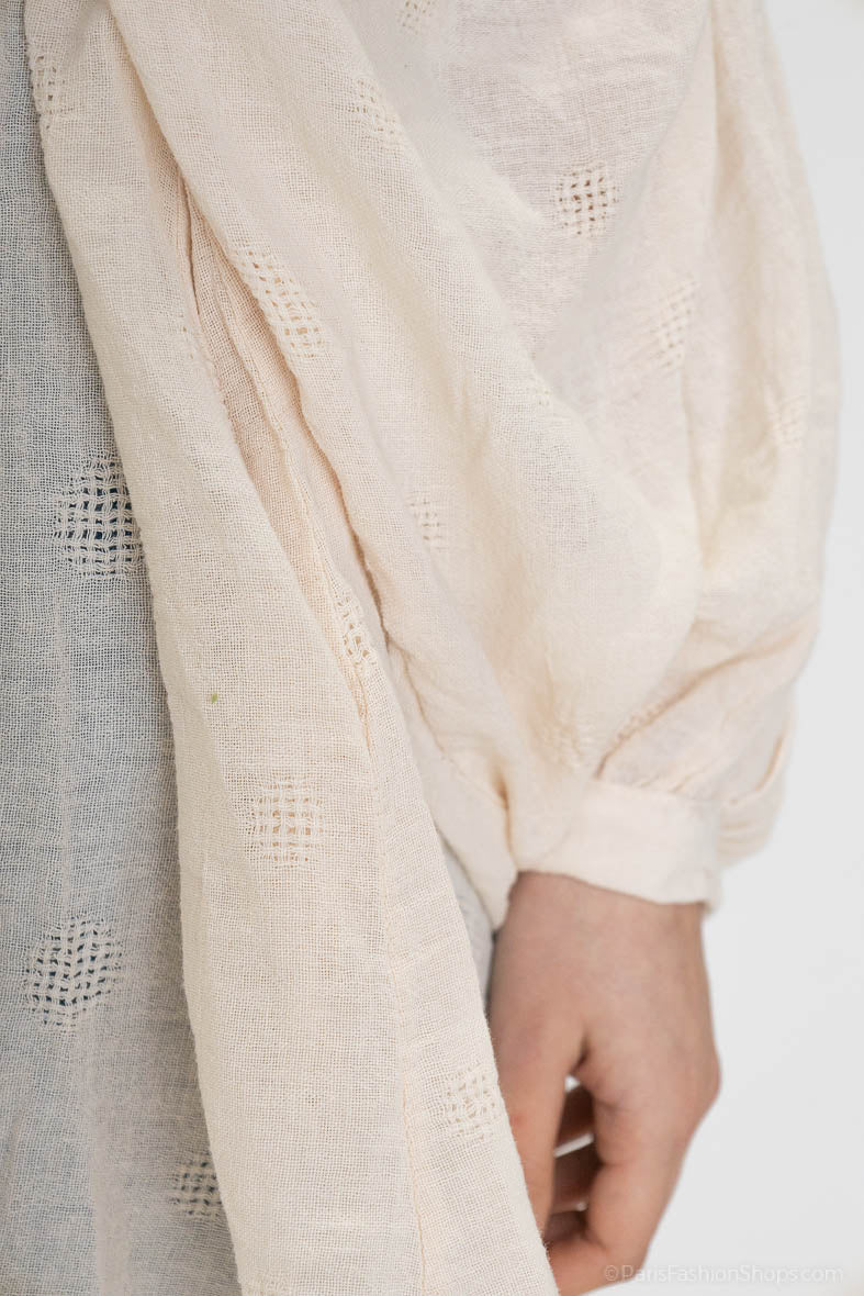 Plus Size Tunika i Bomull och Lin