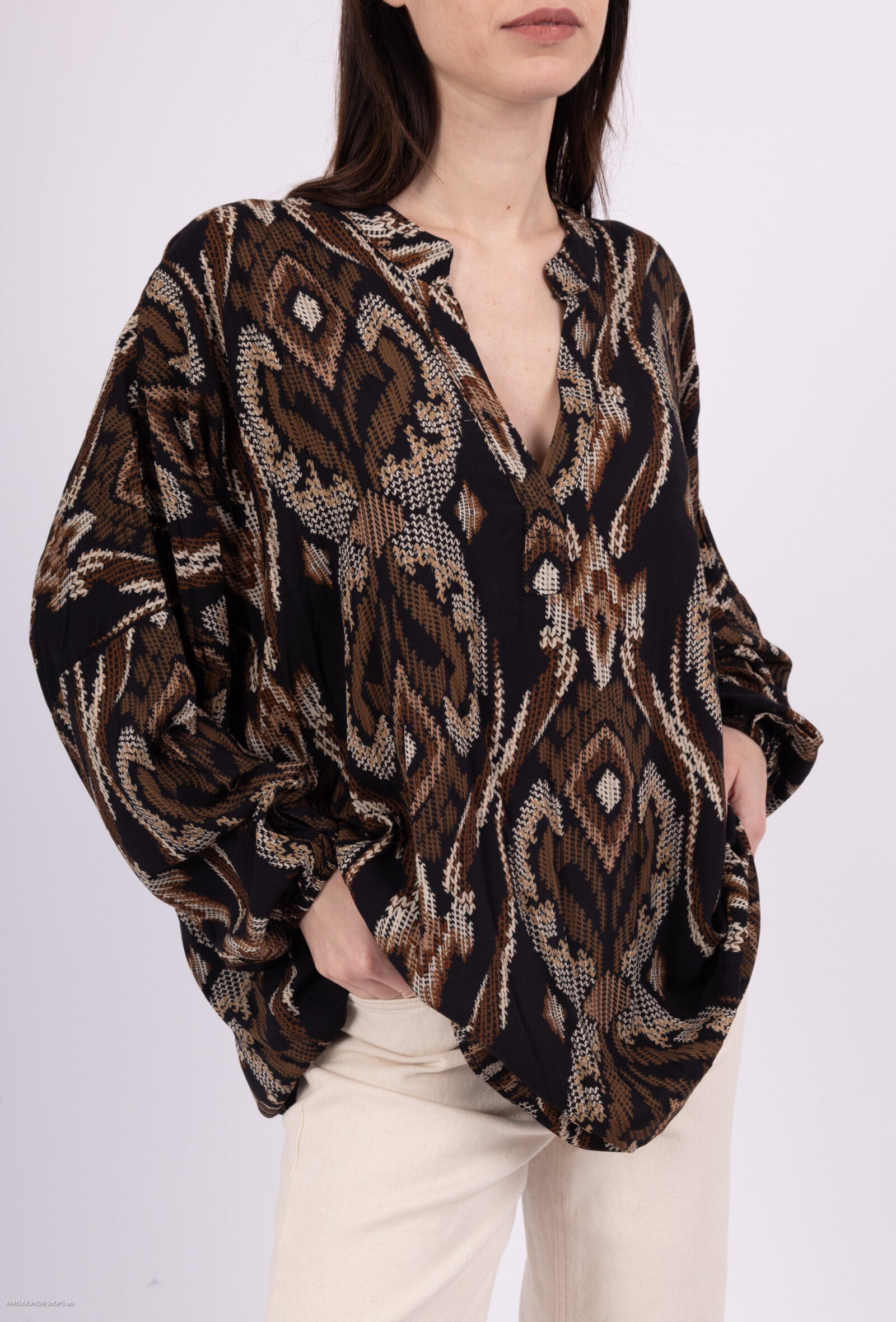 Plus Size Tunika för Stiliga Kvinnor