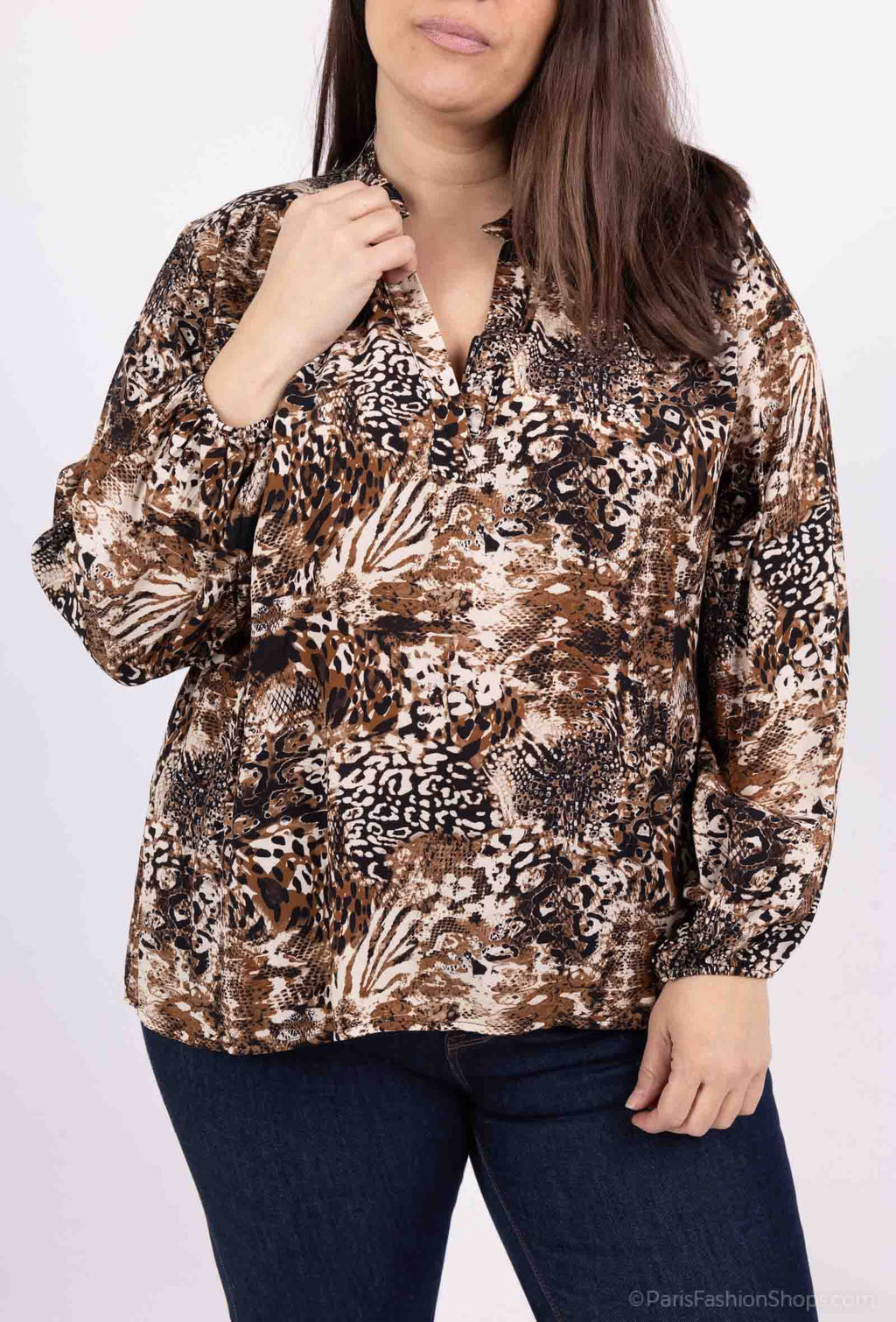 Plus Size TUNIKA för Stiliga Kvinnor
