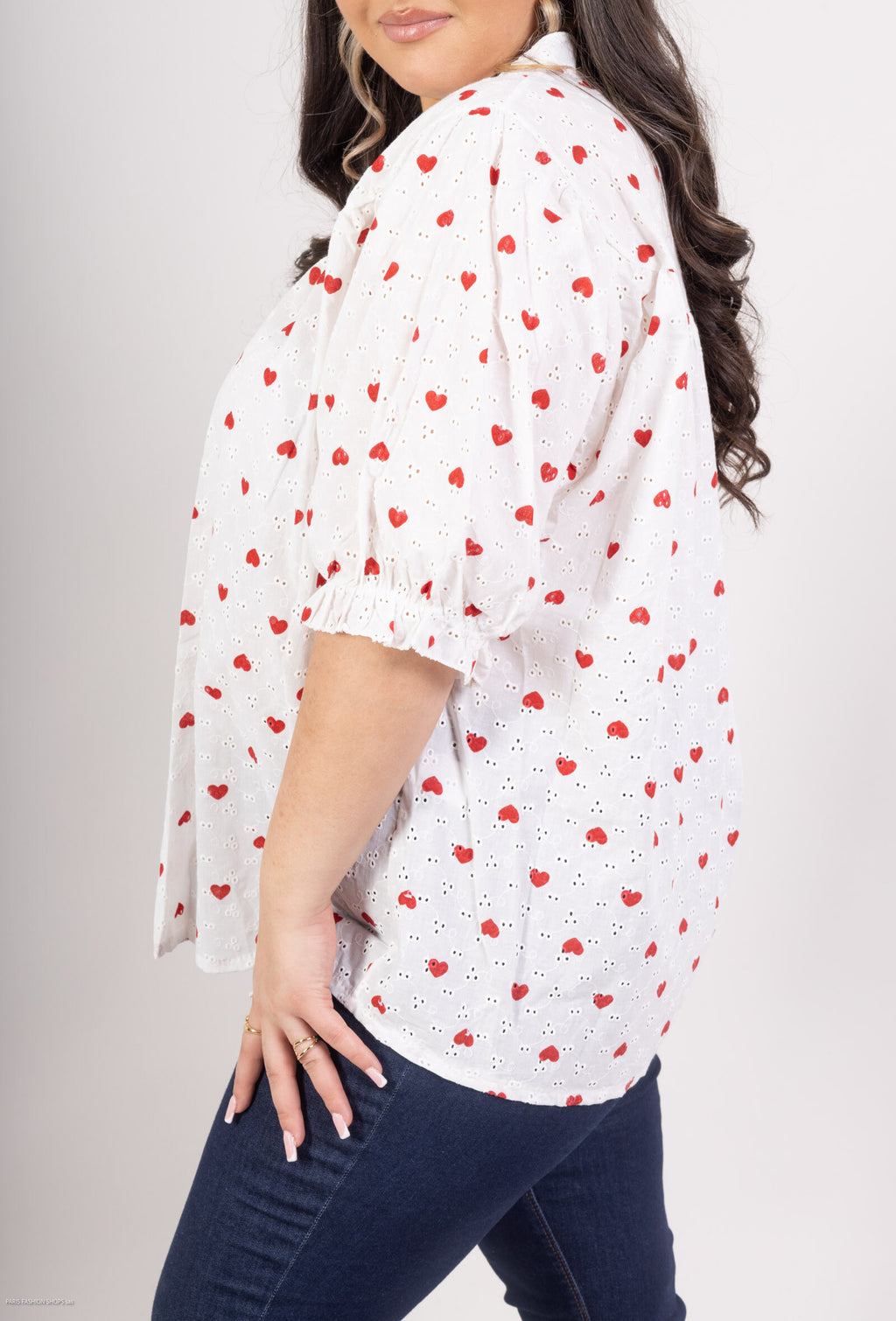 Plus Size Tunika i 100% Bomull