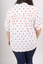 Plus Size Tunika i 100% Bomull