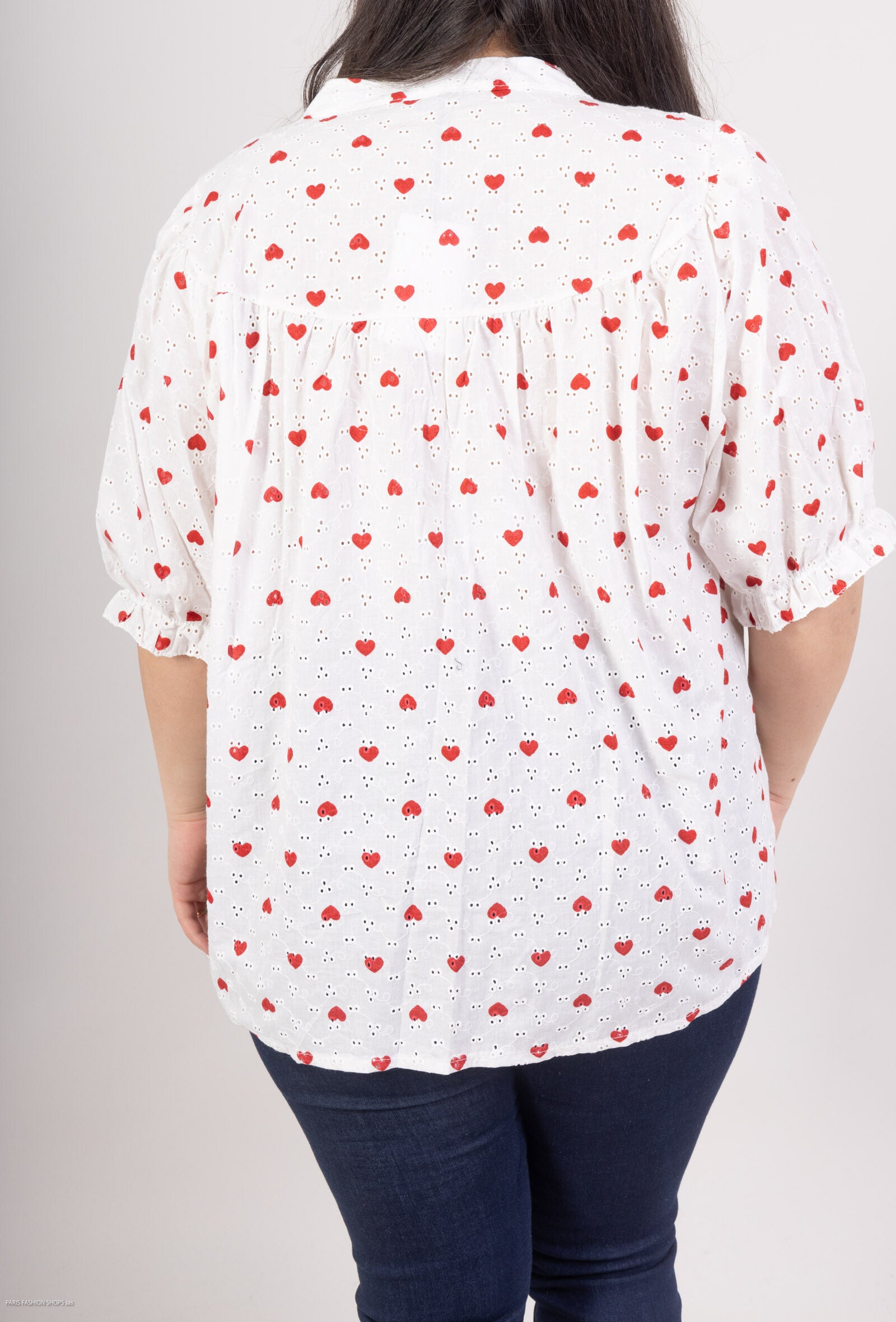 Plus Size Tunika i 100% Bomull