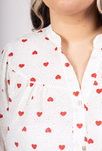 Plus Size Tunika i 100% Bomull