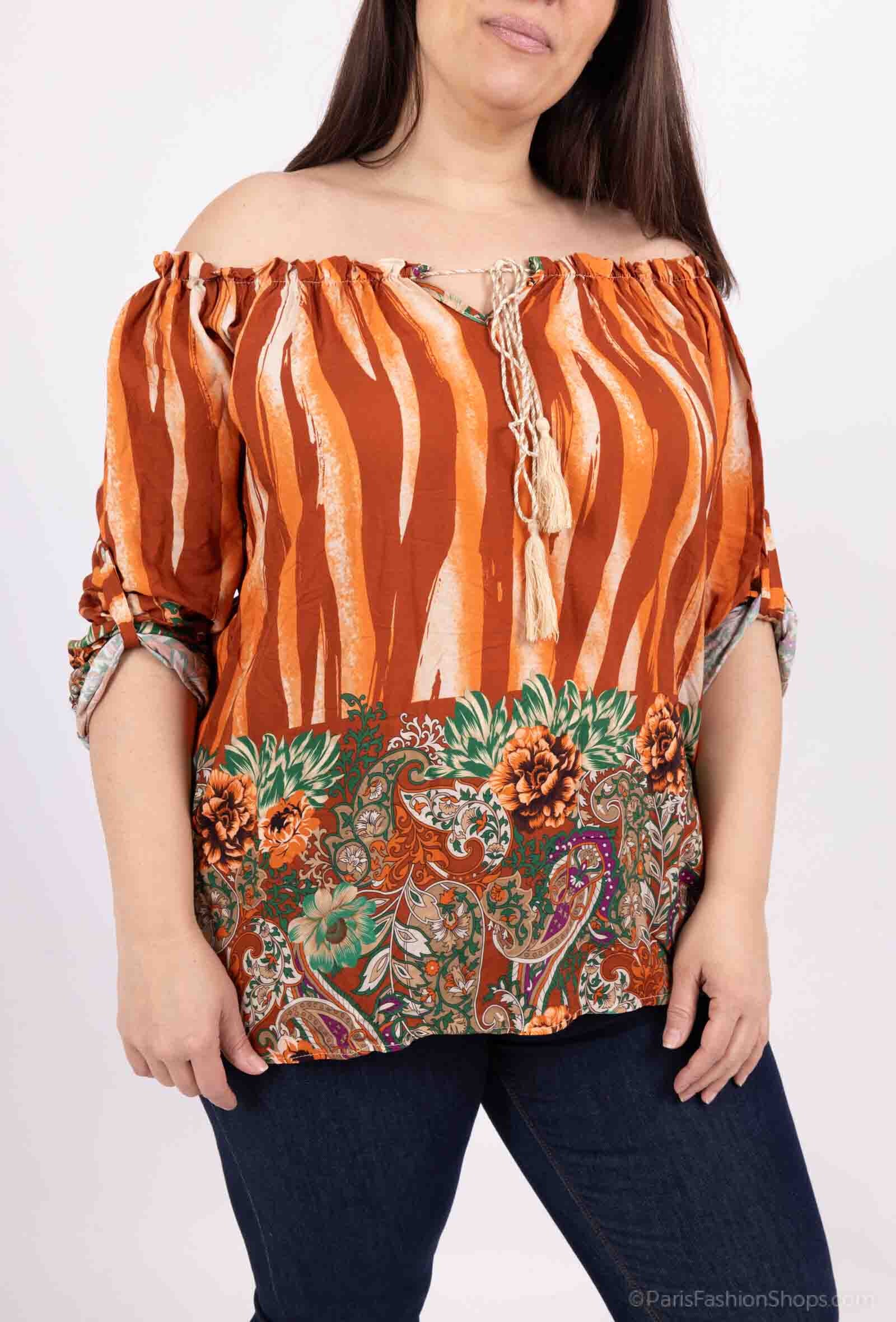 Plus Size Tunika för Stilsäkra Kvinnor