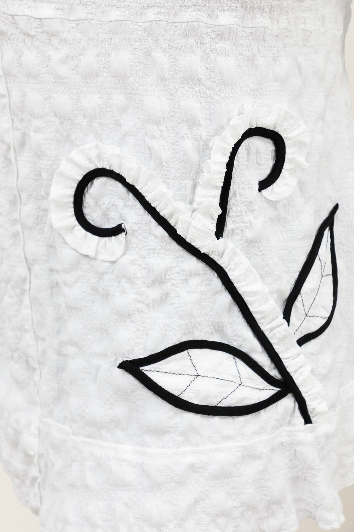 Tunikor i kortärmad bubbeltyg i stor storlek