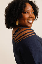 Tunikor med nakna axlar för sommaren i stor storlek