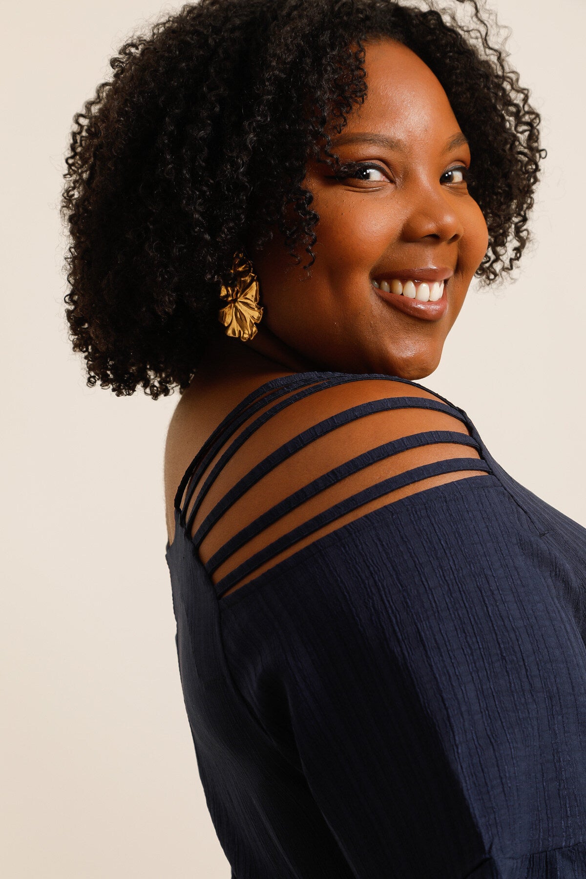 Tunikor med nakna axlar för sommaren i stor storlek