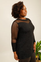 Plus size tunics i Stor Storlek
