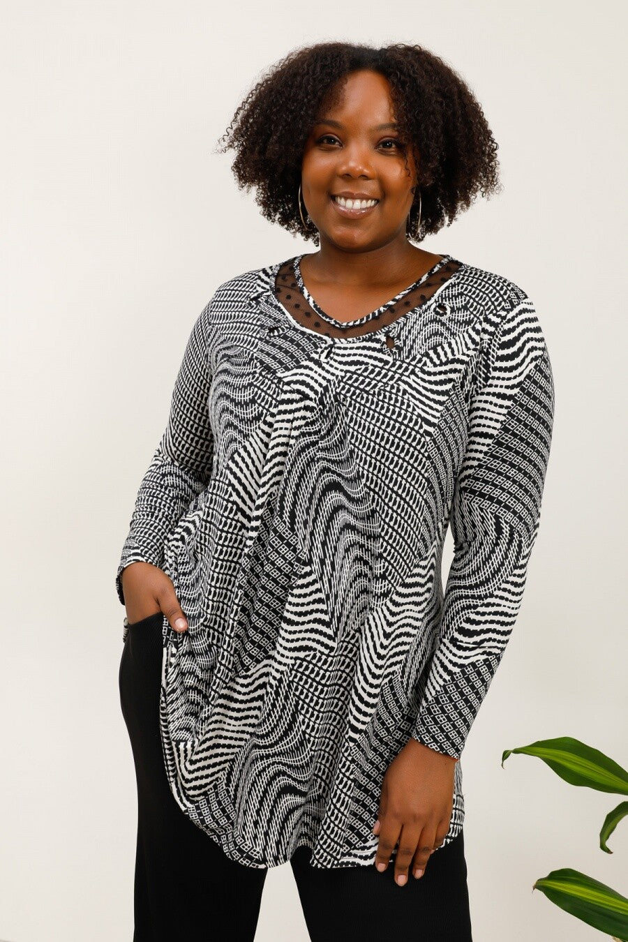 Tunics REF ⁄ H5040 i Stor Storlek