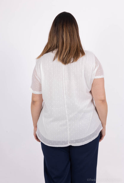 Elegant Plus Size Tunic för Vår/Sommar