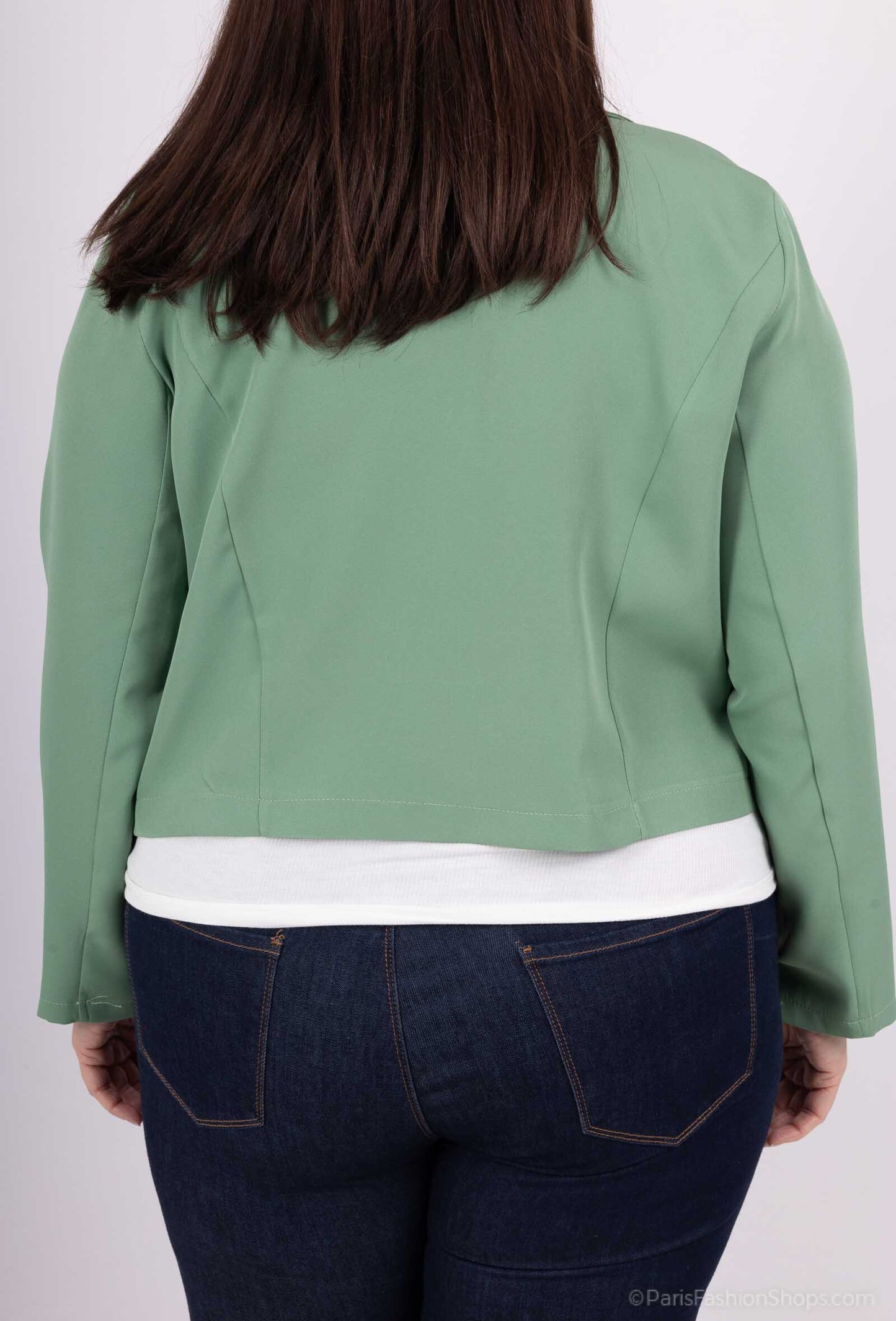 Elegant Plus Size Bolero Jacket