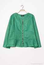 Plus Size Zipped jacket