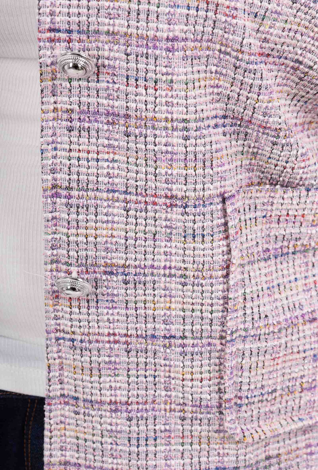 Plus Size Jacka med Fickor