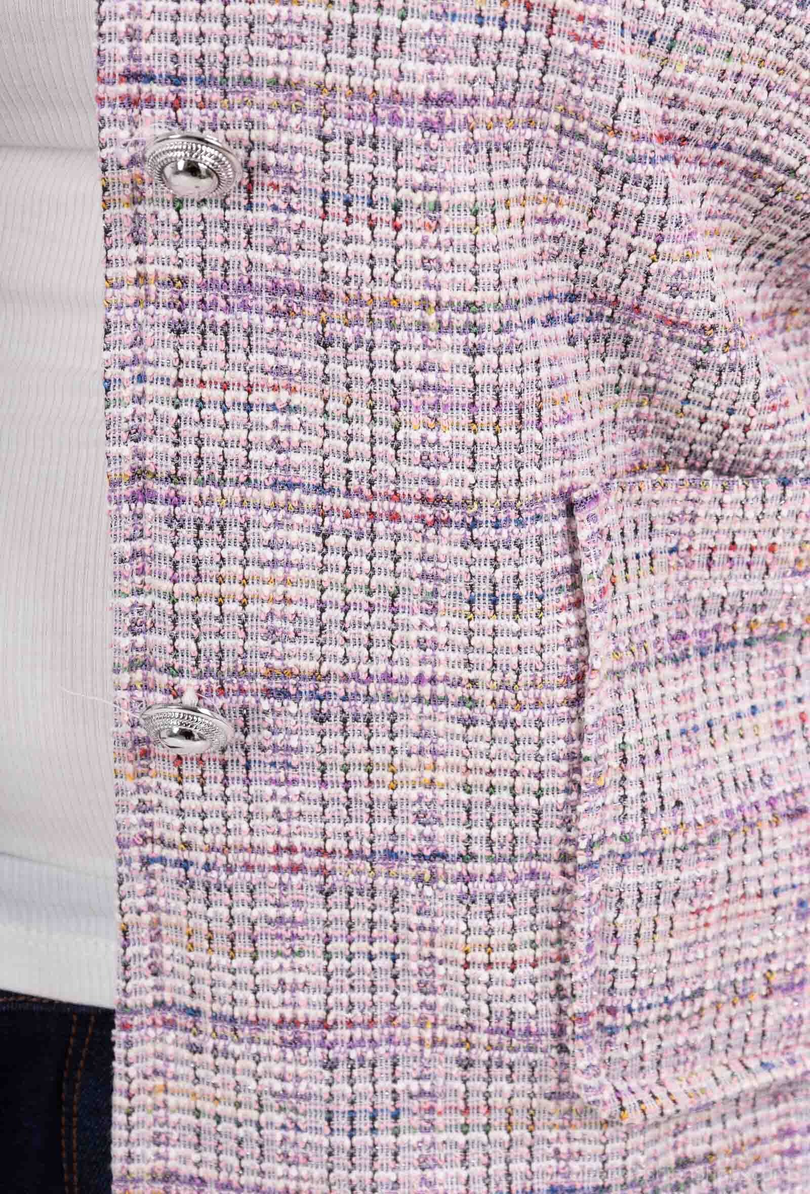 Plus Size Jacka med Fickor