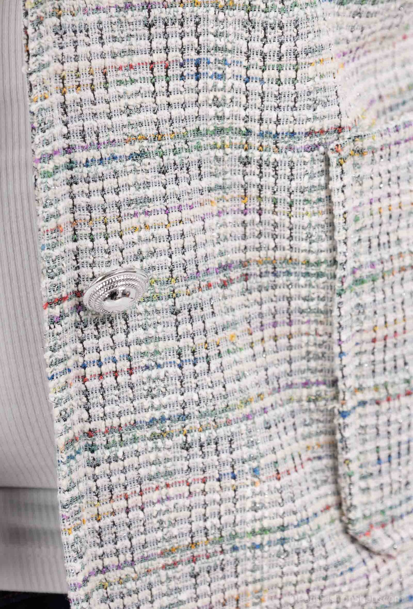 Plus Size Jacket with Pocket