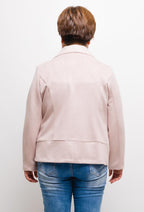 Plus Size Jacka med Guldzip