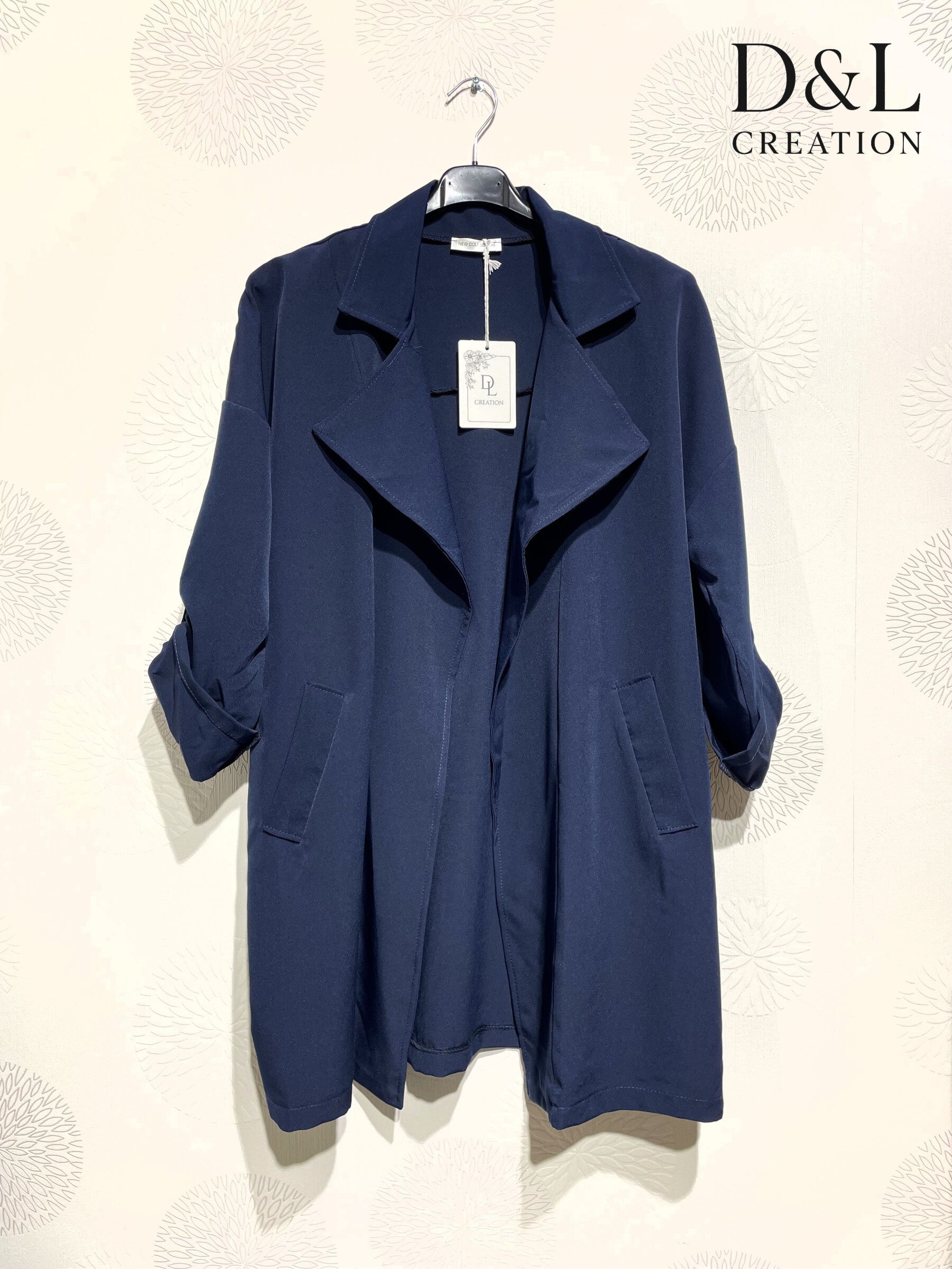 Plus Size Stylish open large size jacket T38 to T50