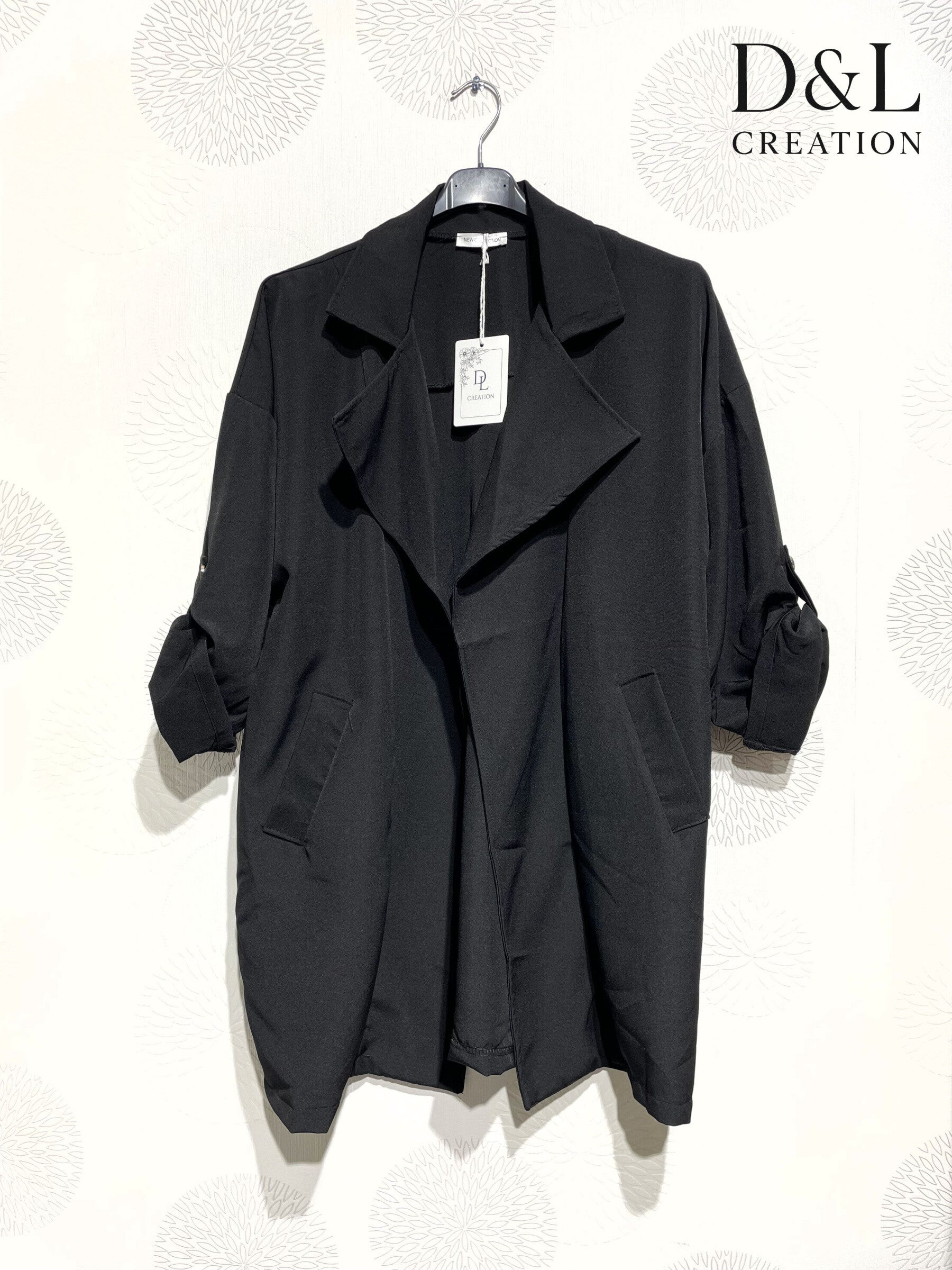 Plus Size Stylish open large size jacket T38 to T50