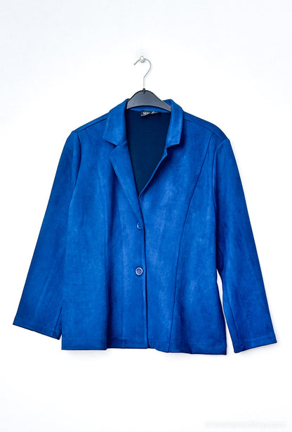 Plus Size Suede jacket