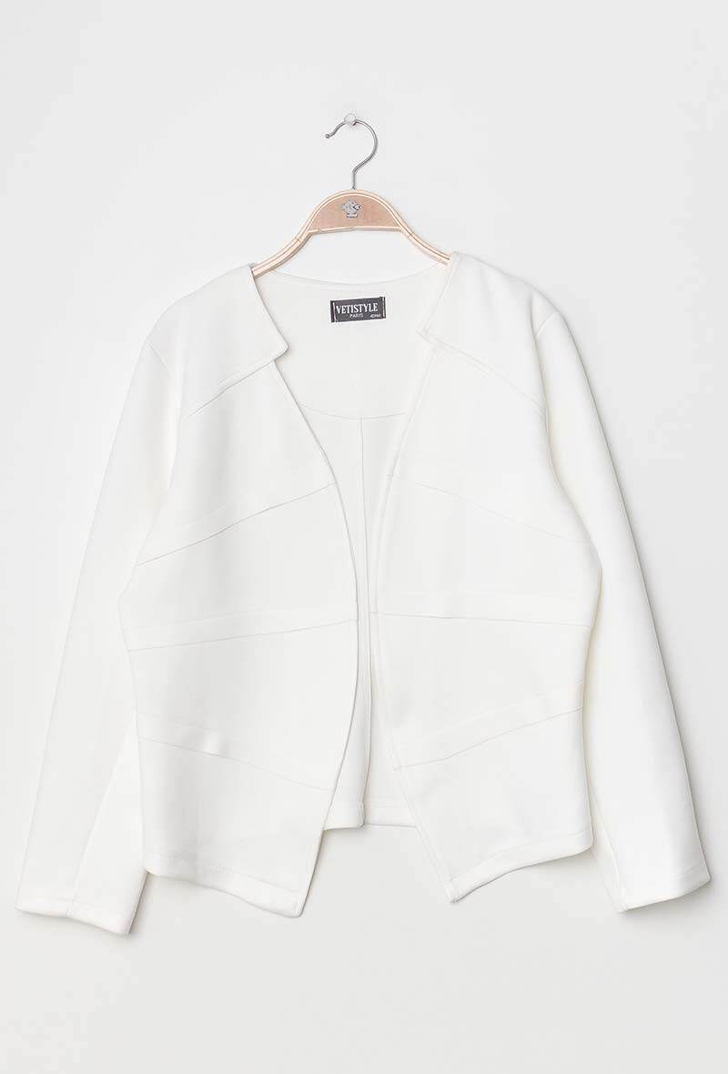 Plus Size Suede jacket