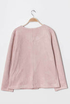 Plus Size Suede Jacket för Kvinnor