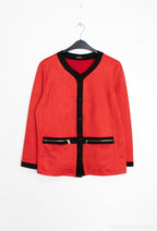 Plus Size Suede effect jacket